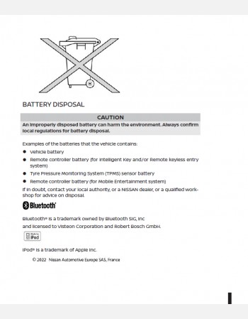nissan qashqai  e-power 2022 owners manual